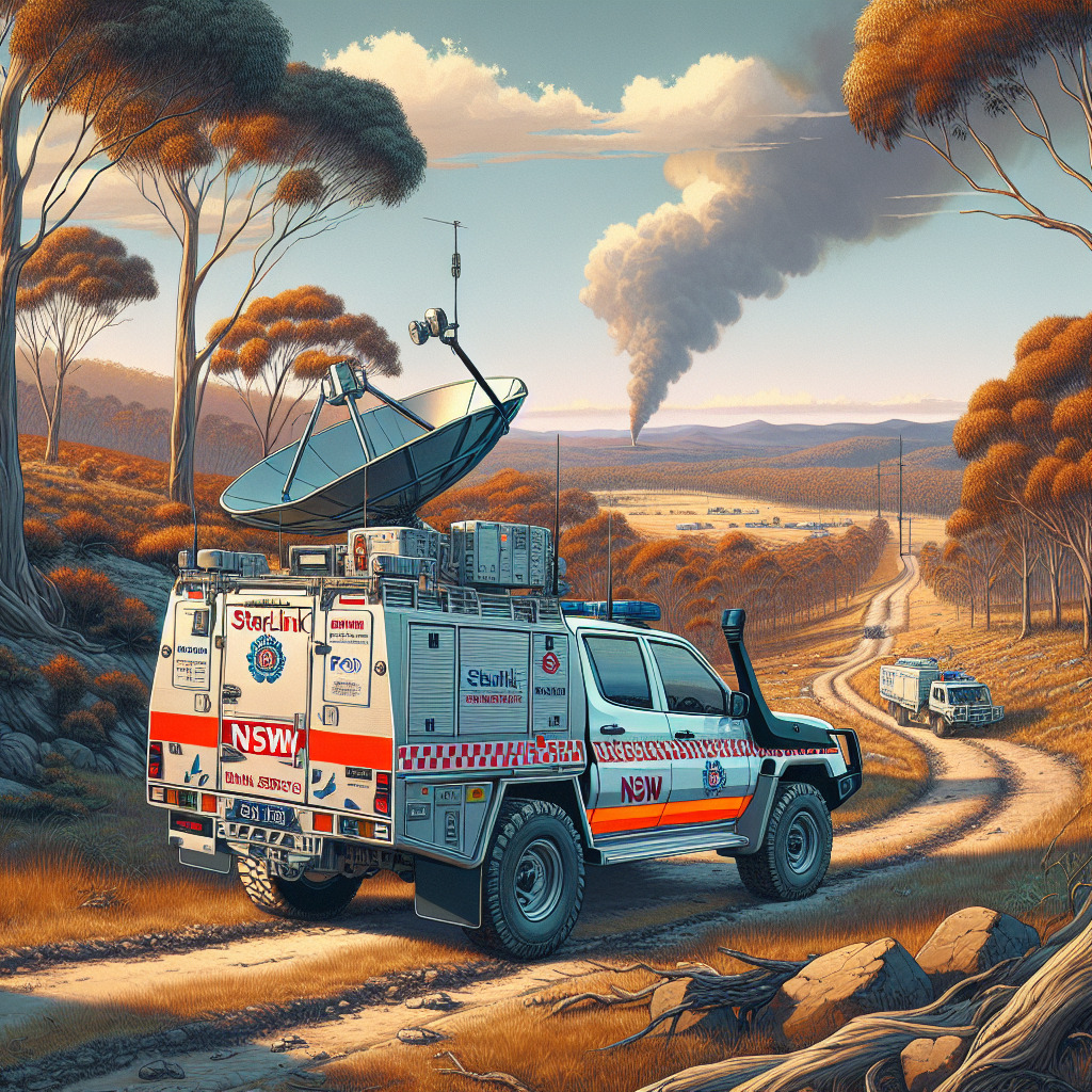 NSW Government Equips 5000 Rural Fire Vehicles with Starlink